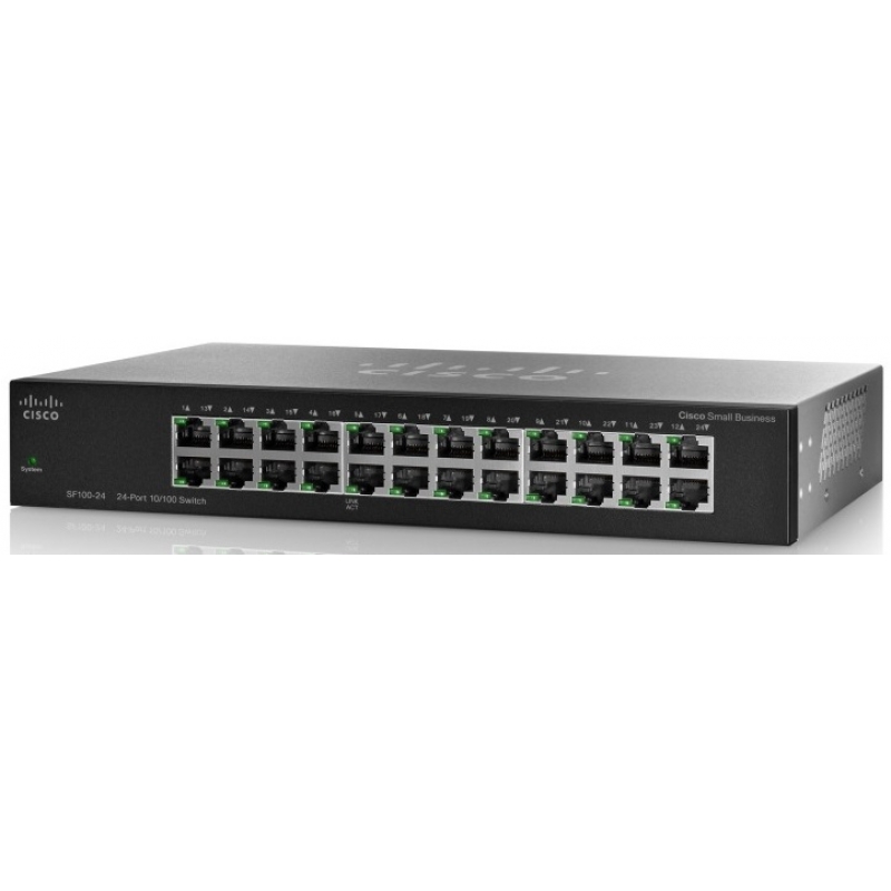 Коммутатор неуправляемый Cisco SB SF110-24-EU