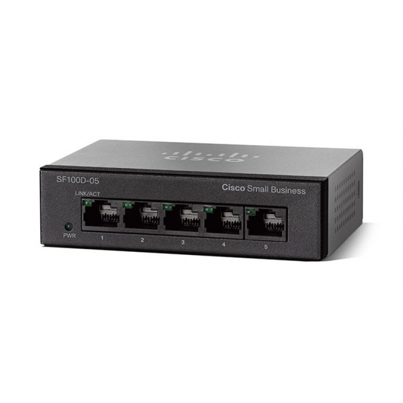Коммутатор неуправляемый Cisco SB SF110D-05-EU